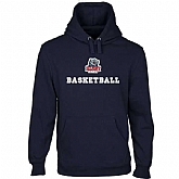 Men's Belmont Bruins Custom Sport Logo Applique Pullover Hoodie - Navy Blue,baseball caps,new era cap wholesale,wholesale hats